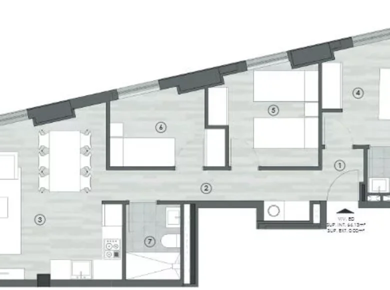 Wohnung 4 zimmer 78 m² Elx Elche, Spanien