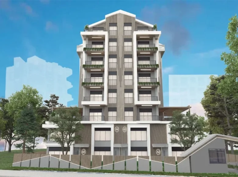 Квартира 3 спальни 124 м² Аксу, Турция