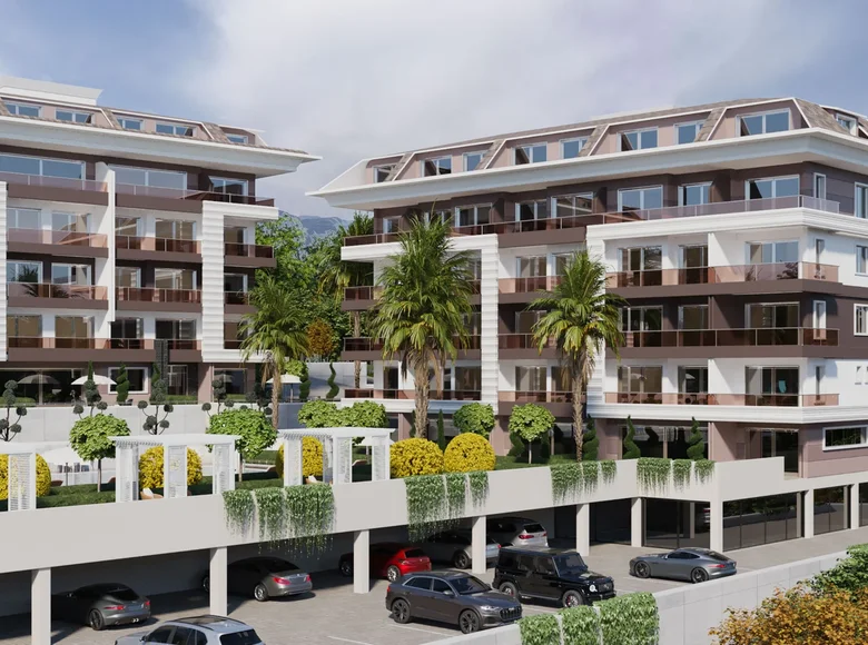 Mieszkanie 2 pokoi  Kestel, Turcja