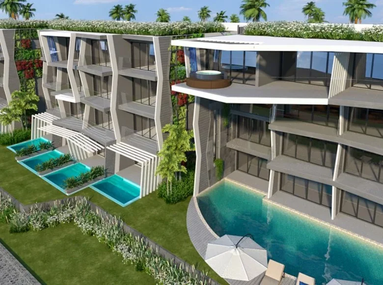 Condo z 1 sypialnią 41 m² Thalang, Tajlandia