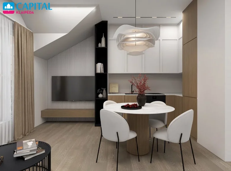 2 room apartment 48 m² Klaipėda, Lithuania