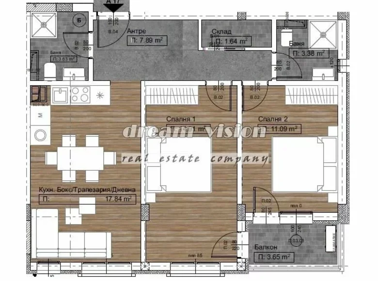 Apartment 87 m² Sofia City, Bulgaria