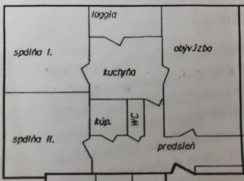 Квартира 3 комнаты 76 м² Podunajske Biskupice, Словакия