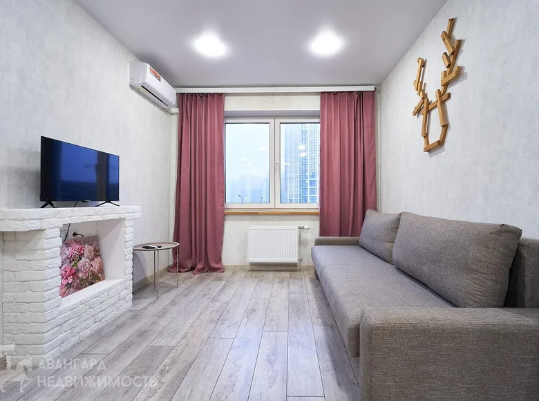 Квартира 1 комната 46 м² Минск, Беларусь