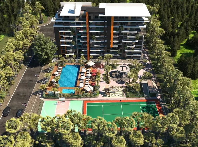 Appartement 1 chambre 55 m² Kumluca, Turquie