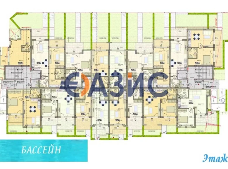 Mieszkanie 31 m² Nesebyr, Bułgaria