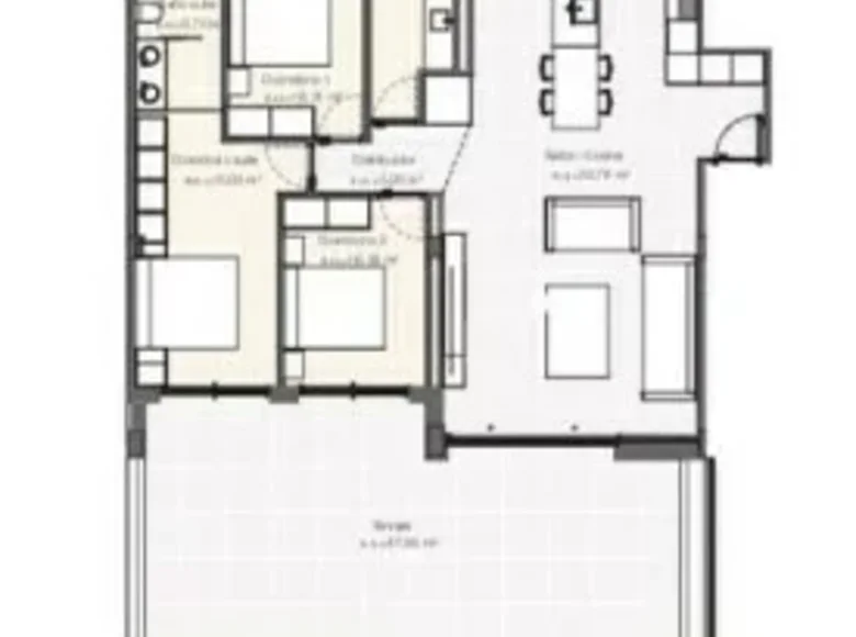 Apartamento 3 habitaciones 137 m² Orihuela, Španjolska