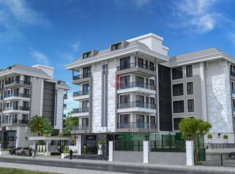 Квартира 1 комната 60 м² Каргыджак, Турция