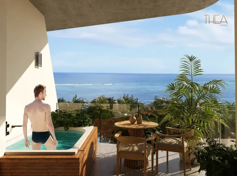 2 bedroom penthouse 1 043 m² Puerto Morelos, Mexico