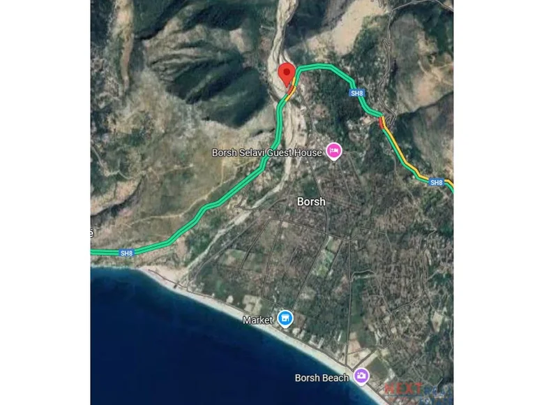 Atterrir 4 200 m² Lukove, Albanie