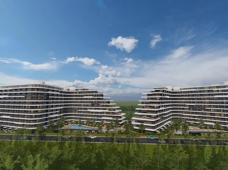 Mieszkanie 2 pokoi 50 m² Aksu, Turcja