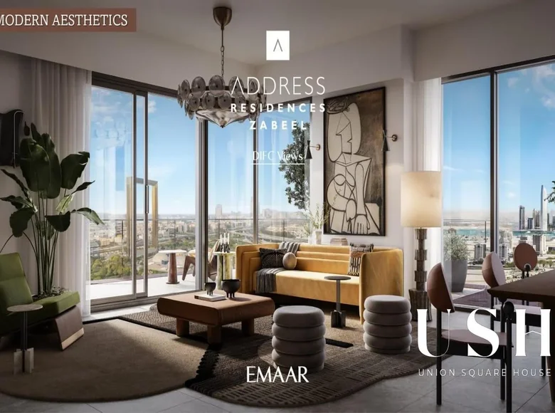 Квартира 1 комната 1 073 м² Дубай, ОАЭ