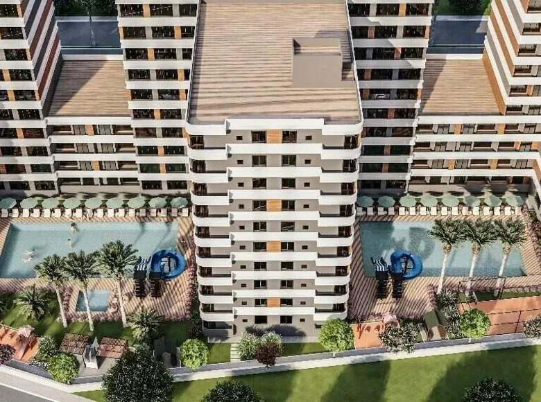 1 room apartment 35 m² Erdemli, Turkey