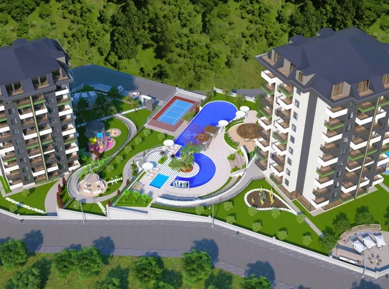 Apartamento 1 habitación 46 m² Demirtas, Turquía