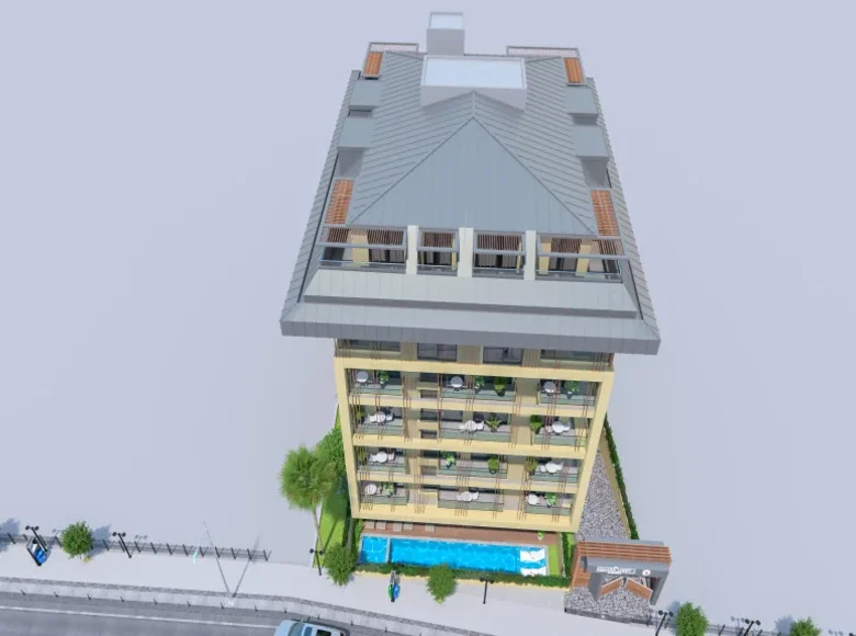 Apartamento 1 habitacion 58 m² Muratpasa, Turquía