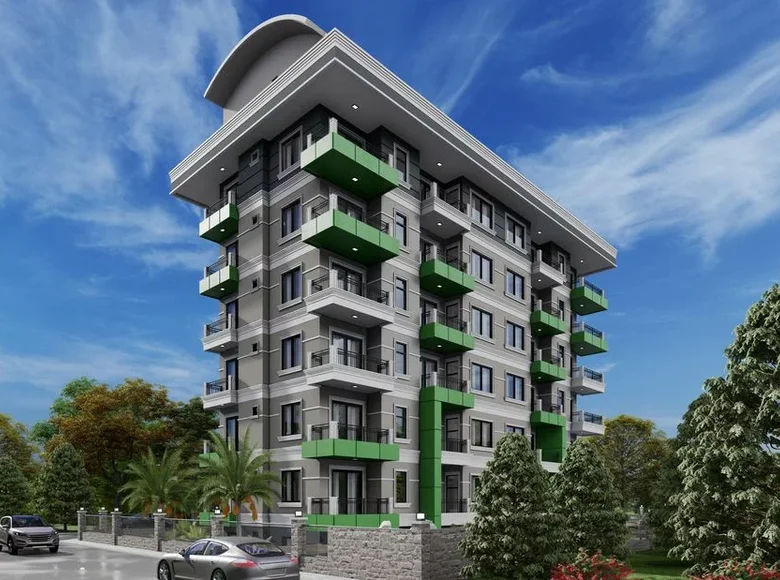 1 bedroom apartment 55 m² Mediterranean Region, Turkey