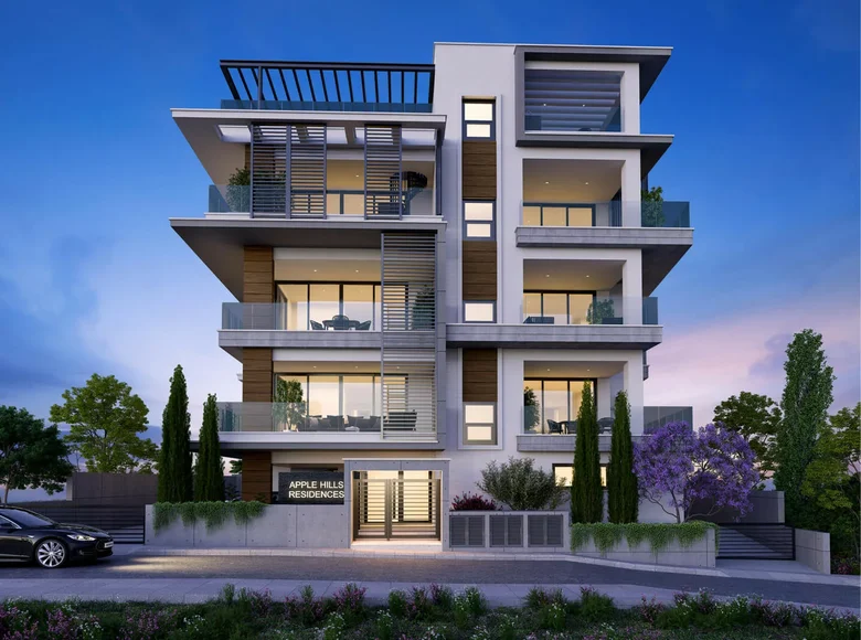 Penthouse z 2 sypialniami 80 m² Jermasoja, Cypr