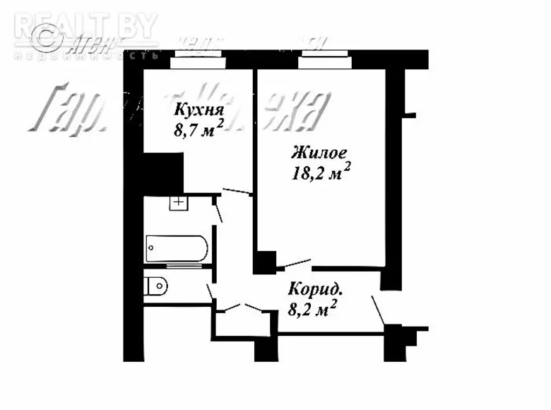 Office 41 m² in Brest, Belarus