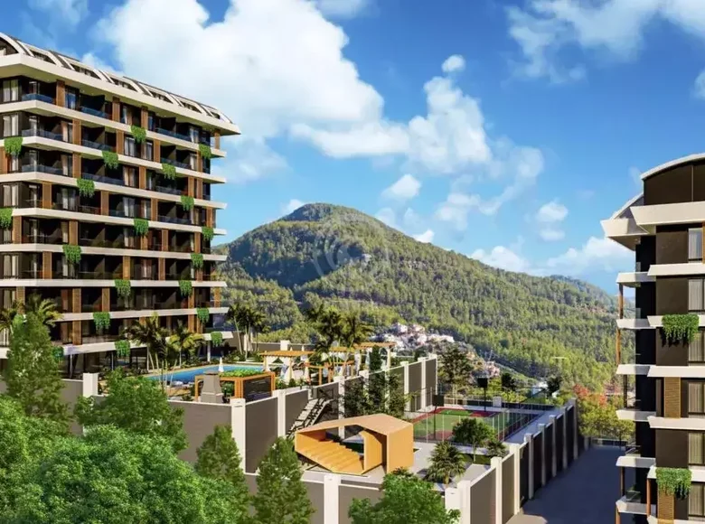 Apartamento 1 habitación 54 m² Alanya, Turquía