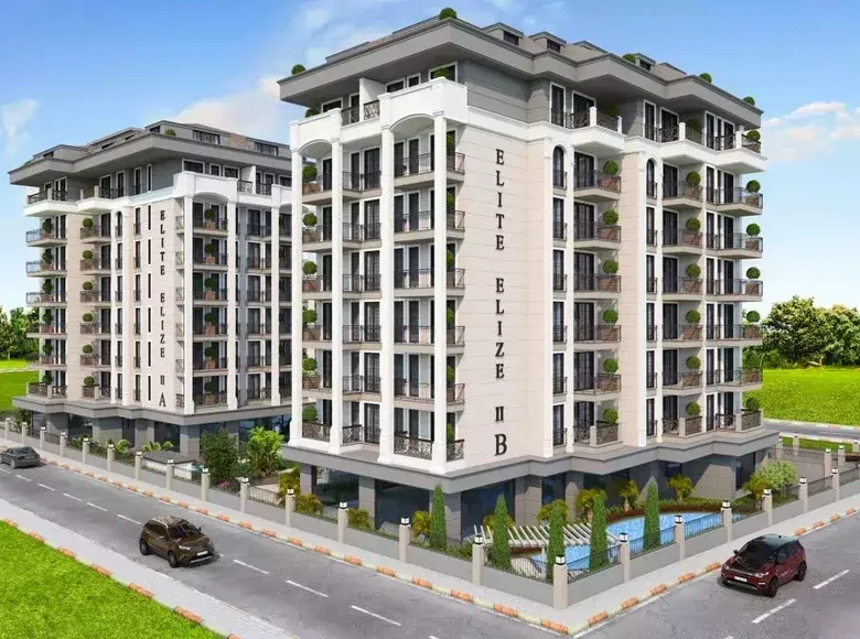 Penthouse 2 pokoi 103 m² Alanya, Turcja