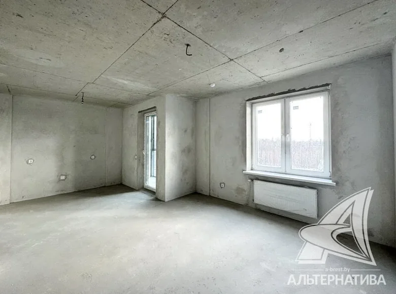 Appartement 1 chambre 37 m² Muchaviecki sielski Saviet, Bélarus