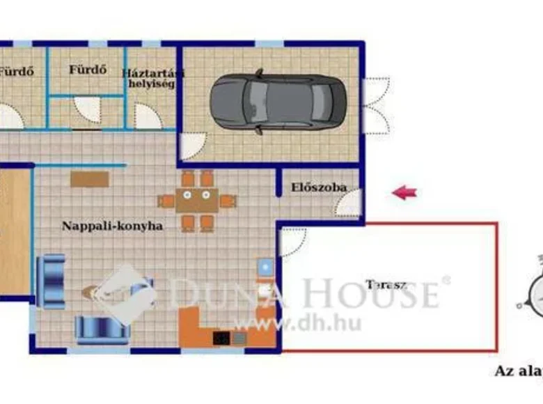 House 2 bathrooms 129 m² in Central Hungary, All countries