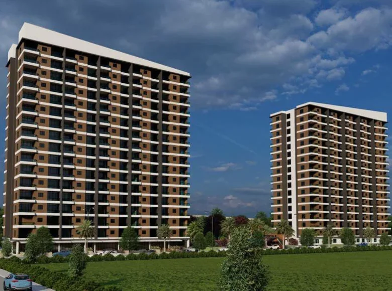 Mieszkanie 2 pokoi 84 m² Erdemli, Turcja