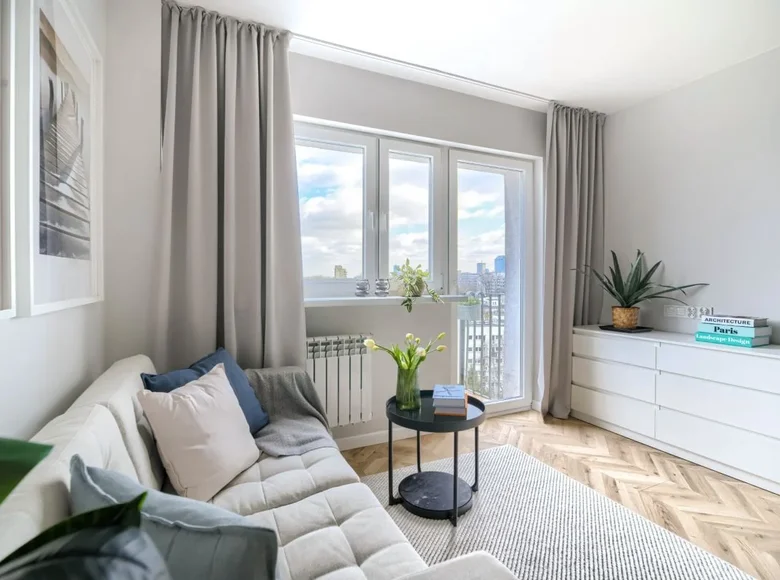 1 room apartment 25 m² Warsaw, Poland