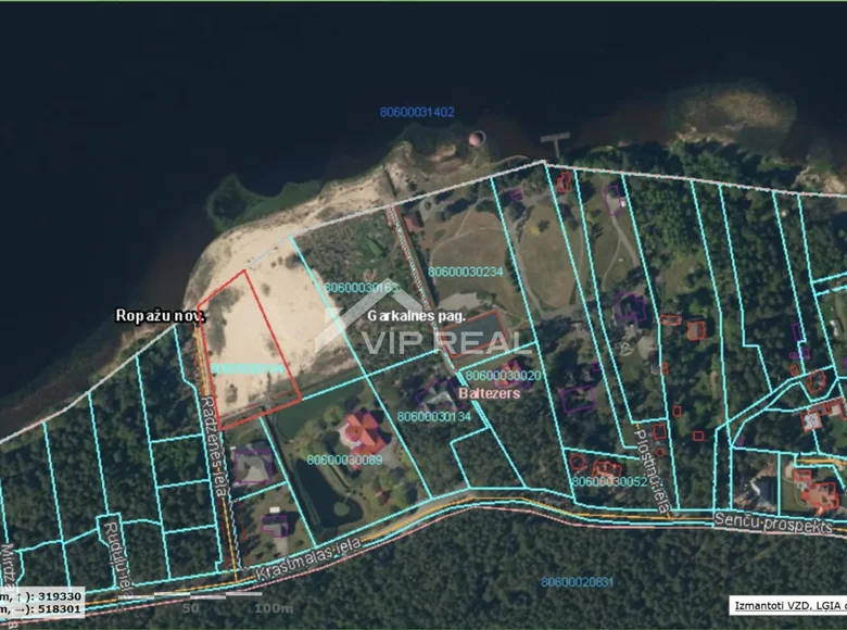 Land 1 room  Priedkalne, Latvia