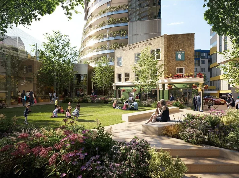 Apartamento 1 habitacion 42 m² Londres, Reino Unido