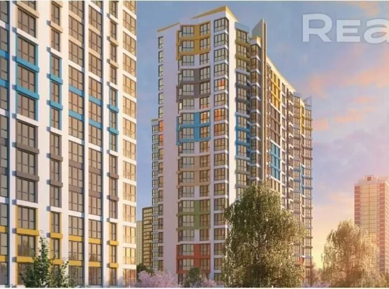 1 room apartment 30 m² Minsk, Belarus