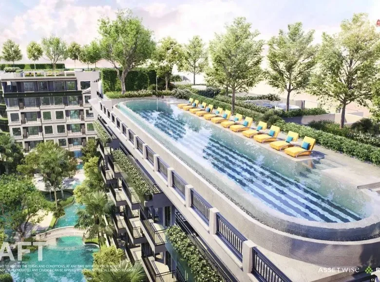 Mieszkanie 1 pokój 28 m² Karon, Tajlandia