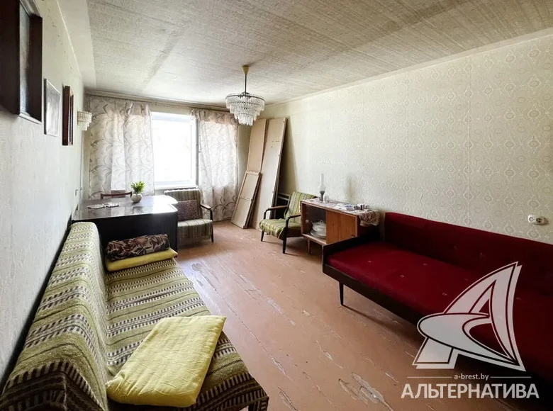 Appartement 3 chambres 58 m² Muchaviecki sielski Saviet, Bélarus