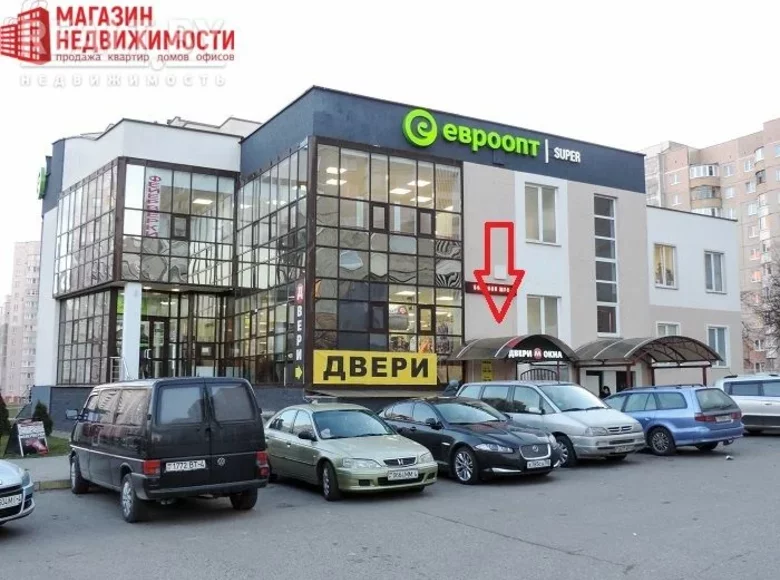 Shop 1 room 101 m² in Hradno, Belarus