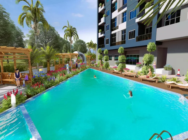 2 bedroom apartment 79 m² Akdeniz, Turkey