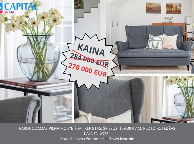 House 109 m² Vilnius, Lithuania