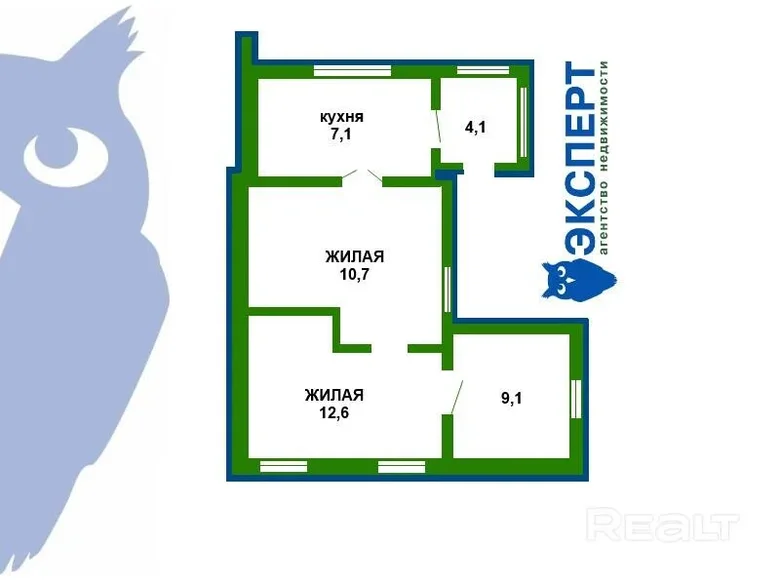 Haus 44 m² Dsjarschynsk, Belarus