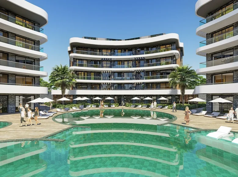 1 bedroom apartment 58 m² Turkey, Turkey