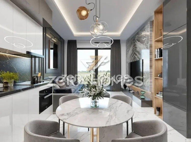 1 bedroom apartment 58 m² Alanya, Turkey