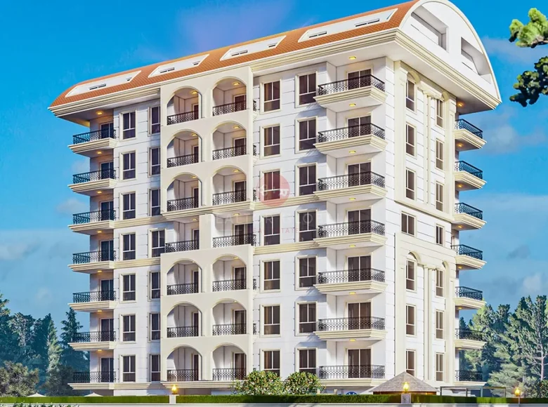 Wohnung 1 zimmer 57 m² Alanya, Türkei