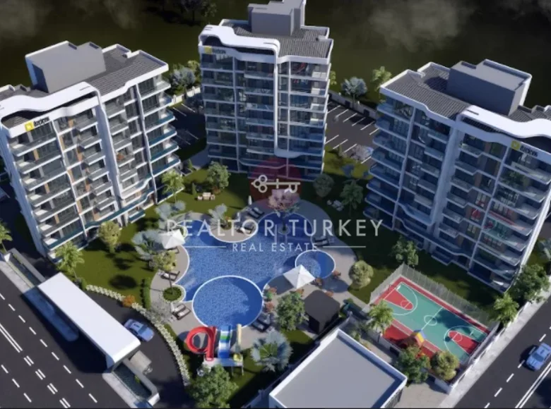 1 bedroom apartment 72 m² Kumluca, Turkey