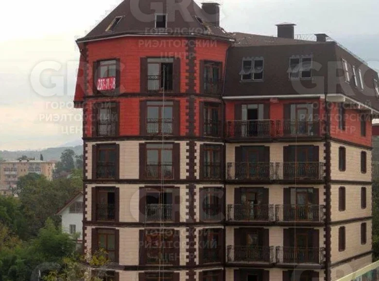 1 room apartment 41 m² Sochi, Russia