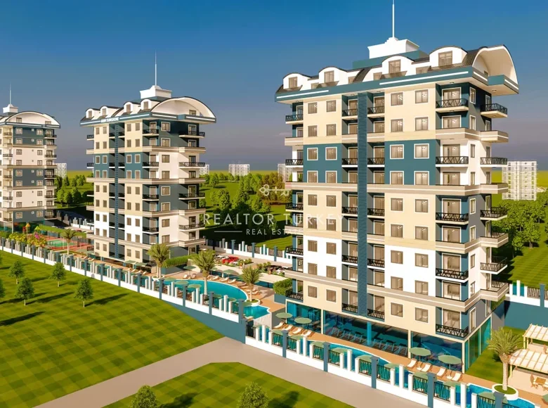Appartement 1 chambre 55 m² Alanya, Turquie