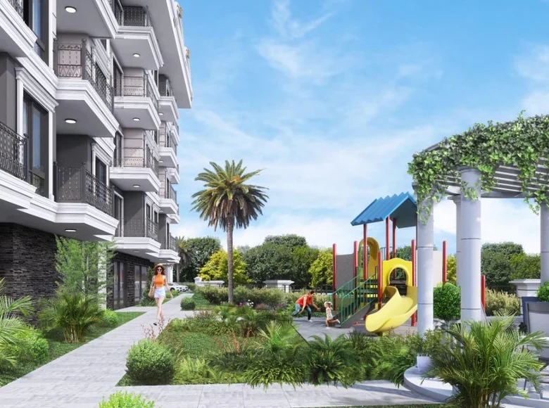 Mieszkanie 2 pokoi 48 m² Oba, Turcja