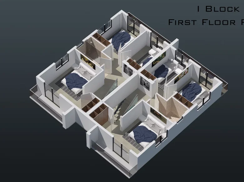 4-Zimmer-Villa 158 m² Trikomo, Nordzypern