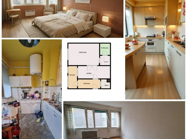 2 room apartment 50 m² Budapest, Hungary