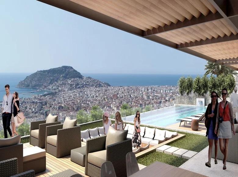 Wohnung 1 zimmer 82 m² Alanya, Türkei