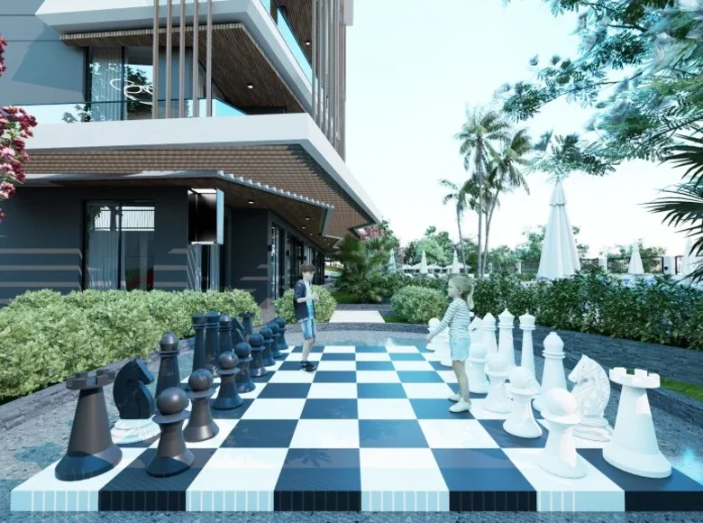 2 bedroom apartment 82 m² Muratpasa, Turkey