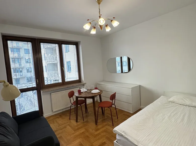 Студия 1 комната 25 м² в Варшаве, Польша
