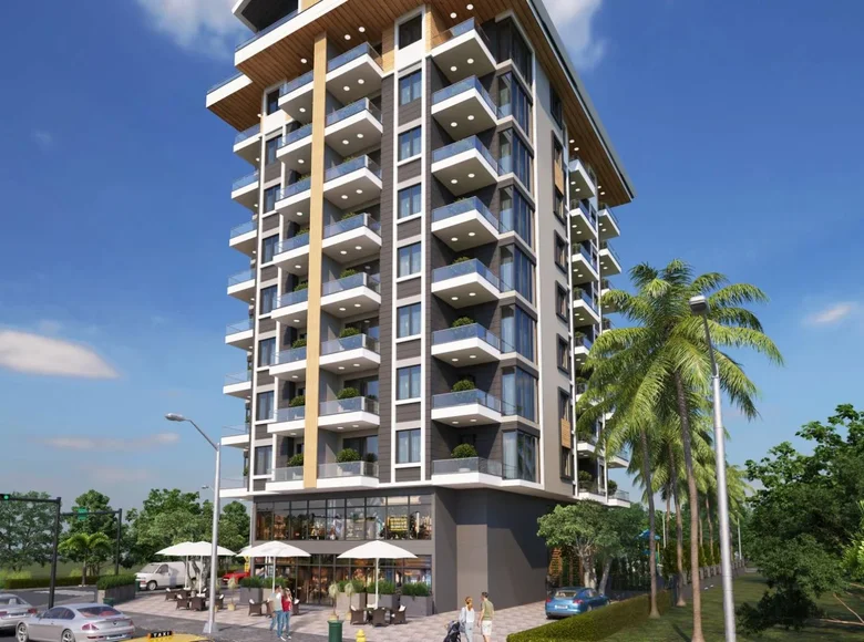 Apartamento 1 habitacion 53 m² Mahmutlar, Turquía